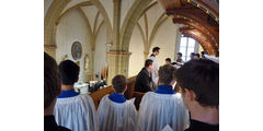 Festgottesdienst zum 50jahrigen Priesterjubiläum von Stadtpfarrer i.R. Geistlichen Rat Ulrich Trzeciok (Foto: Karl-Franz Thiede)